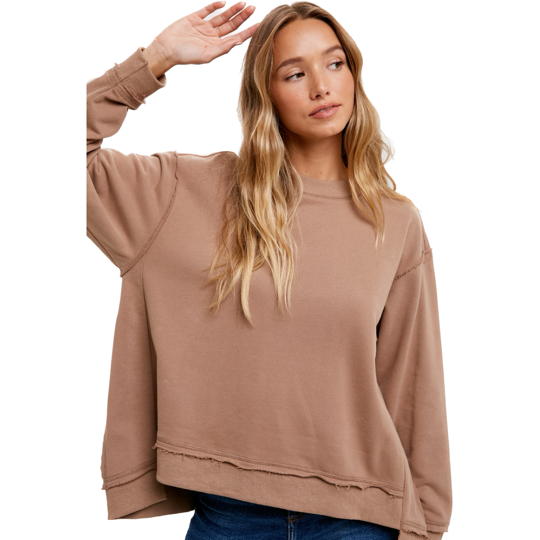 Coco Crewneck Oversized Sweatshirt
