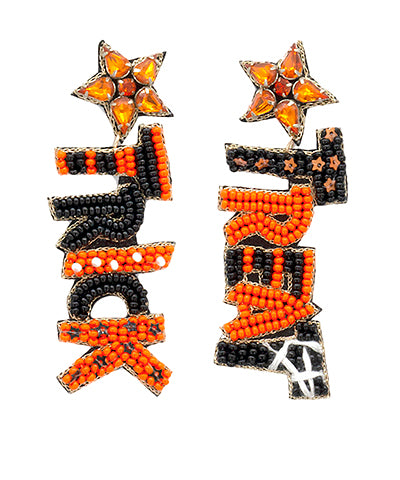 Halloween Trick or Treat Earrings