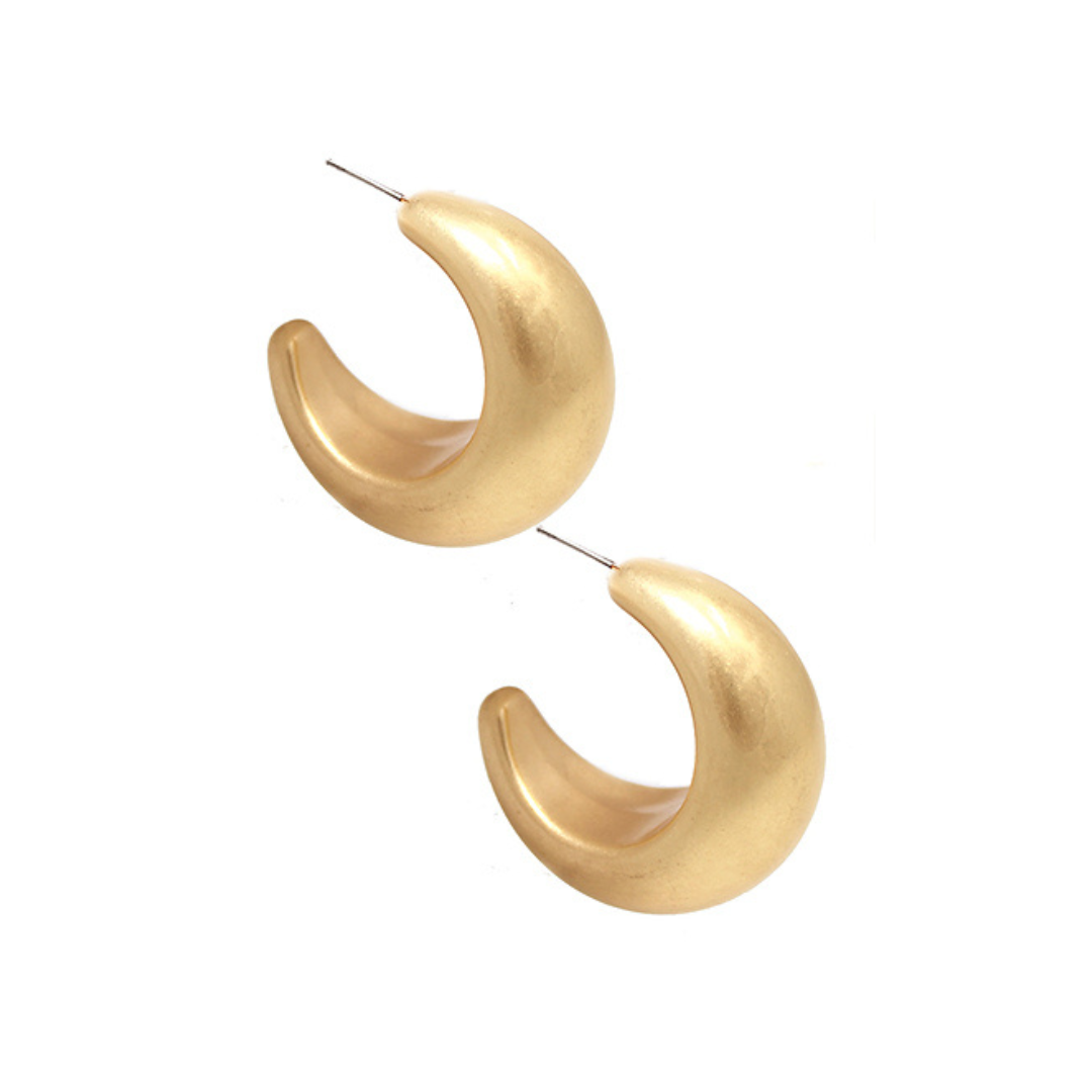 Chunky Metal Hoops
